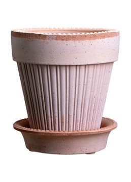 Bergs Potter Simona Raw bloempot voor binnen Ø 14 cm Roze - Deal