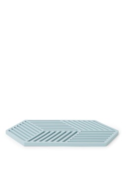 Zone Hexagon onderzetter Blauw - Deal
