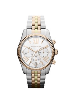 Michael Kors Dames Lexington horloge MK5735 in de kleur Zilver