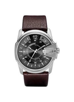 Diesel Heren Horloge Chief Master DZ1206 in de kleur Zilver