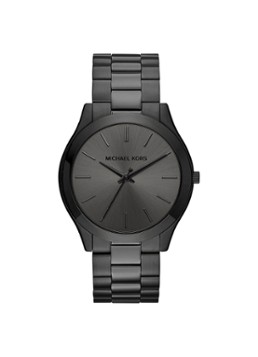 Michael Kors Heren Slim Runway horloge MK8507 in de kleur Zwart