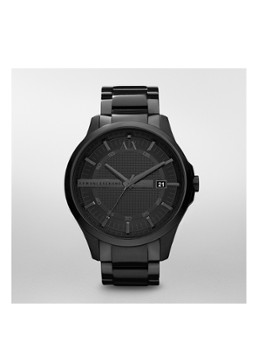 Armani Heren Horloge AX2104 in de kleur Zwart