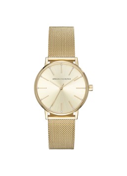 Armani Dames Horloge AX5536 in de kleur Goud