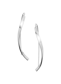 Skagen Dames Kariana oorstekers SKJ1199040 in de kleur Zilver