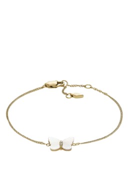 Fossil Dames Armband met kristal JF04425710 in de kleur Goud