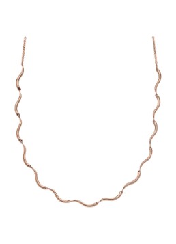 Skagen Dames Agnethe ketting SKJ1745791 in de kleur Roségoud