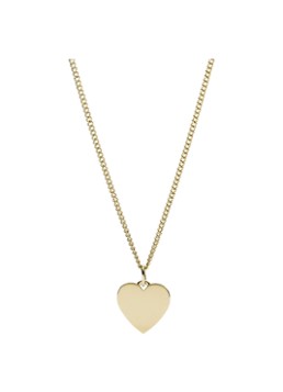 Fossil Dames Drew ketting met hanger JF03080710 in de kleur Goud