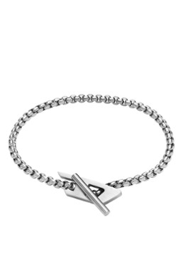 Diesel Heren Steel schakelarmband DX1476040 in de kleur Zilver