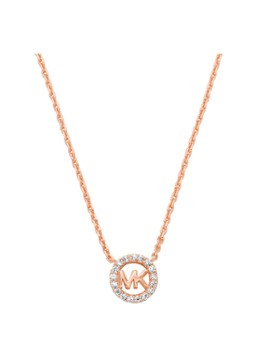 Michael Kors Dames Premium ring van zilver met zirkonia MKC1726CZ791 in de kleur Roségoud