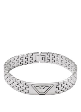 Armani Heren Eagle armband EGS3126040 in de kleur Zilver