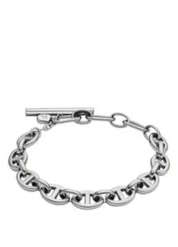 Fossil Dames Heritage armband JA7244040 in de kleur Zilver