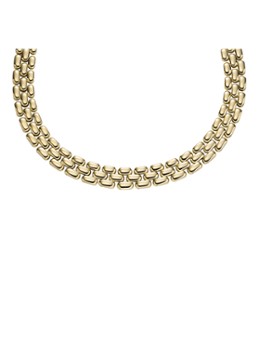 Fossil Dames Arden ketting JF04783710 in de kleur Goud