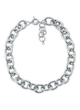 Michael Kors Dames Premium ketting MKJ841800040 in de kleur Zilver