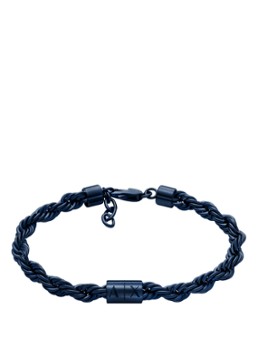 Armani Heren Armband AXG0165470 in de kleur Blauw