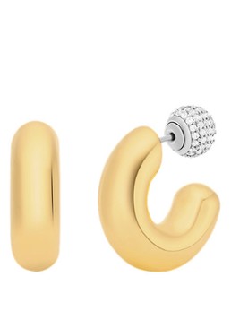 Michael Kors Dames Premium oorringen verguld MKJ8510931 in de kleur Goud
