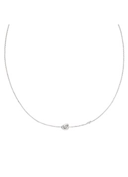 Armani Dames Ketting van zilver EG3642040 in de kleur Zilver