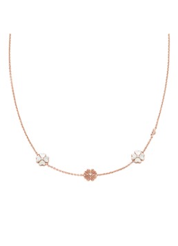 Armani Dames Ketting EG3650221 in de kleur Roségoud
