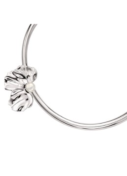 Armani Dames Ketting EGS3343040 in de kleur Zilver