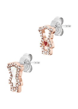 Armani Dames Oorstekers met zirkonia EGS3352221 in de kleur Roségoud