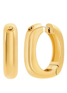 Michael Kors Dames Premium oorringen verguld MKJ8603710 in de kleur Goud