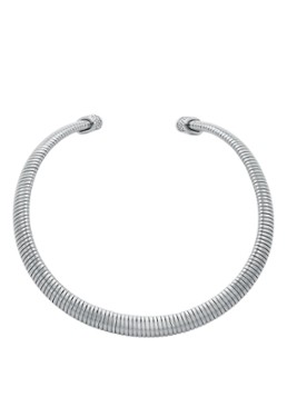 Michael Kors Dames Premium choker MKJ8625040 in de kleur Zilver