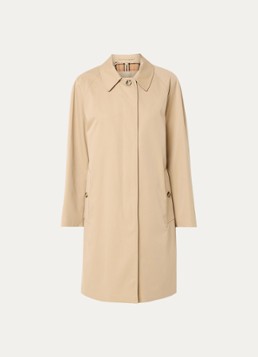 Burberry Dames Camden trenchcoat met steekzakken in de kleur Camel, maat: L