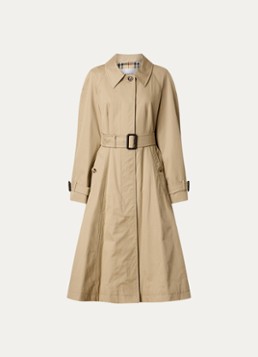 Burberry Dames Ellingham trenchcoat met ceintuur in de kleur Beige, maat: L