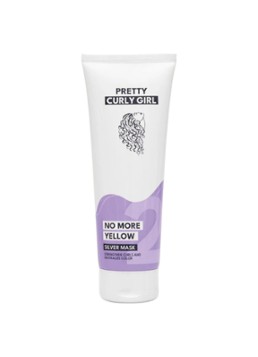 Pretty Curly Girl No more yellow silver mask - haarmasker 250ml Verzorging - Deal
