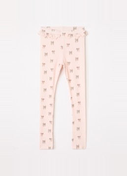 Lil 'Atelier Meisjes NMFGavo legging met print in de kleur Lichtroze, maat: 110