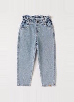 Lil 'Atelier Meisjes NMFDarlee straight leg jeans in de kleur Blauw, maat: 92