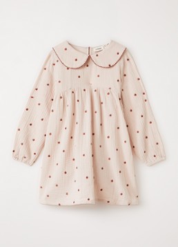 Lil 'Atelier Meisjes NMFKamma jurk met print in de kleur Lichtroze, maat: 116