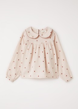 Lil 'Atelier Meisjes NMFKamma top met print in de kleur Lichtroze, maat: 110