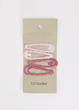 Lil 'Atelier Meisjes Hanne haarclip set van 4