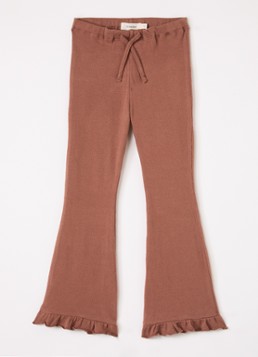 Lil 'Atelier Meisjes NMFThoro Har legging met trekkoord in de kleur Hazelnootbruin, maat: 98