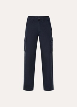 Burberry Heren Cyrus loose fit cargobroek met klepzakken in de kleur Donkerblauw, maat: 52