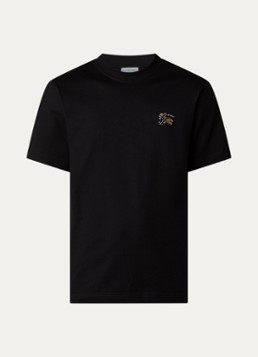 Burberry Heren Seth T-shirt met logo in de kleur Zwart, maat: S