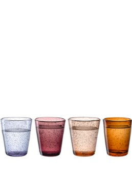Leonardo Burano drinkglazen 33 cl set van 4 Multicolor - Deal