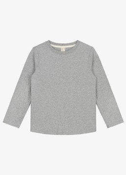 Gray Label Meisjes Longsleeve van katoen in de kleur Grijsmele