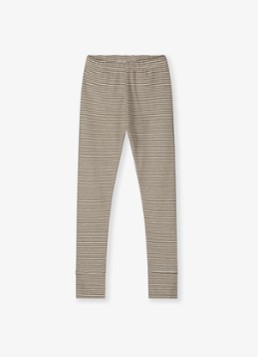 Gray Label Meisjes Legging met streepprint in de kleur Bruin