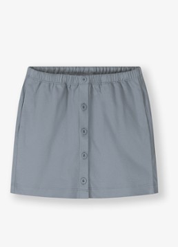 Gray Label Minirok met steekzakken in de kleur Blauwgrijs
