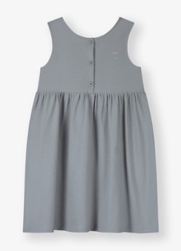Gray Label Jurk met streepprint in de kleur Blauwgrijs