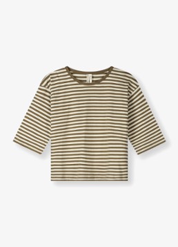 Gray Label Meisjes T-shirt met ronde hals in de kleur Zand