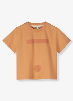 Gray Label Meisjes T-shirt met print in de kleur Oranje
