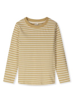 Gray Label Meisjes Longsleeve met ronde hals in de kleur Camel