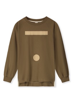 Gray Label Sweater met ronde hals in de kleur Bruin