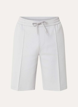 Boggi Milano Heren Straight fit korte broek met steekzakken in de kleur Lichtgrijs
