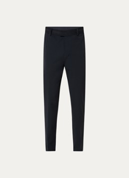 Boggi Milano Heren Straight fit pantalon met steekzakken in de kleur Donkerblauw