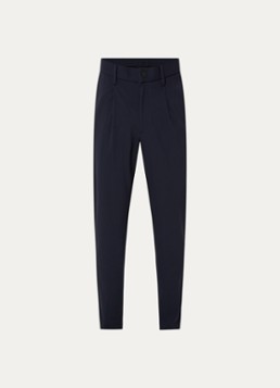 Boggi Milano Heren Slim fit pantalon met steekzakken in de kleur Donkerblauw