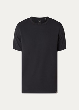 Boggi Milano Heren T-Shirt met ronde hals in de kleur Zwart