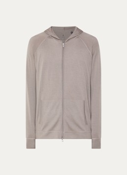 Boggi Milano Heren Sweatvest met steekzakken in de kleur Donkerbeige